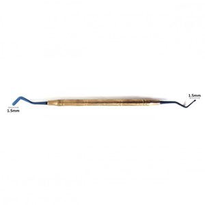 Espátula Doble para Cemento 1mm-1,5mm o 2mm Mango Tornado Gold Line Nº2 - Imagen 1