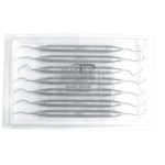 kit gracey mini five 07 unid(inox)mango vacio y 8mm