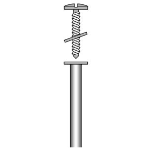 303rs.050.pm mandril tornillo