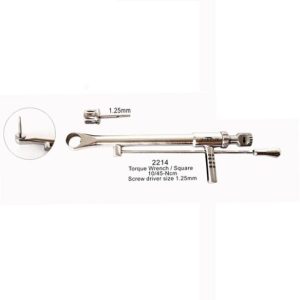 destornillador 1.25mm dinamometrico (punta cambiable) 10 45