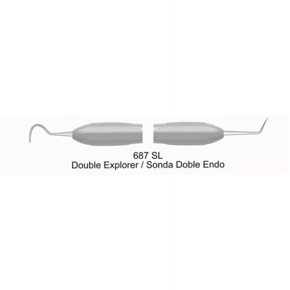 sonda doble endo(mango silicona 10mm sonda doble endo(mango silicona 10mm