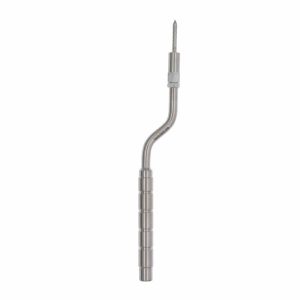 osteotomo curvo convexo en punta con tope de rosca: 2,2 mm