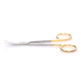 tijera para tejidos curva o recta tc 11,5cm: curva tijera para tejidos curva o recta tc 11,5cm: curva