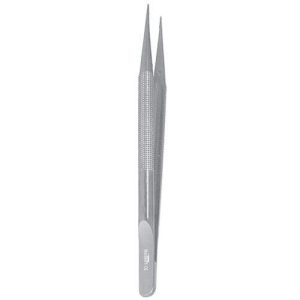 pinza para microcirugía recta: 15cm