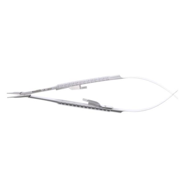 porta agujas curvo microcirugía: 18cm porta agujas curvo microcirugía: 18cm