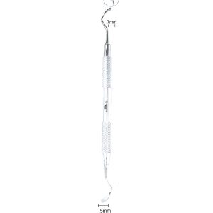 cincel raspador de hueso 7 5mm cuadrado