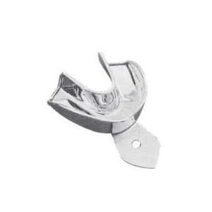 estuche cubetas en acero "rimlock" lisas impresión dental 10 unidades