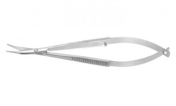 tijera micro cirugia 18cm curvo (punta tungesteno) tijera micro cirugia 18cm curvo (punta tungesteno)