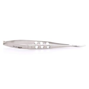 tijera noyes tipo castroviejo punta curva 12 cm