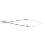 tijera noyes tipo castroviejo punta curva 14 cm