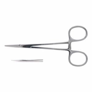 pinza mosquito 12cm punta curva