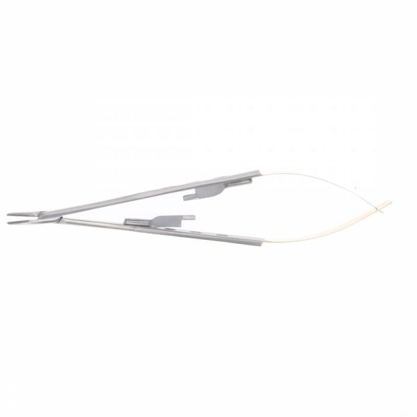 porta aguja castroviejo elástica tc 14cm punta curva: curva porta aguja castroviejo elástica tc 14cm punta curva: curva