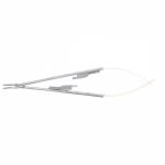 porta aguja castroviejo elástica tc 14cm punta recta: recta