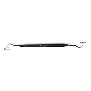 bruñidor 1.3/1.5mm titanio entero negro: 1,3 mm 1,5 mm