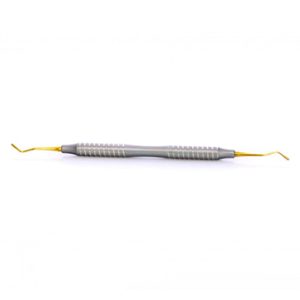 condensador doble plano, liso o estriado, gold line titanium mango tornado: plano liso