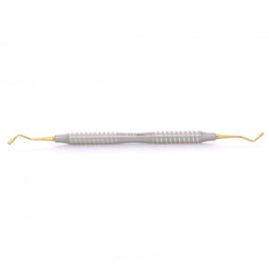 condensador doble plano, liso o estriado, gold line titanium mango tornado: plano estriado