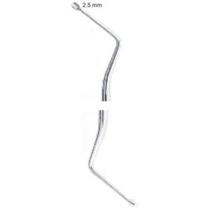 cureta hemingway acero inox: 3,5 mm