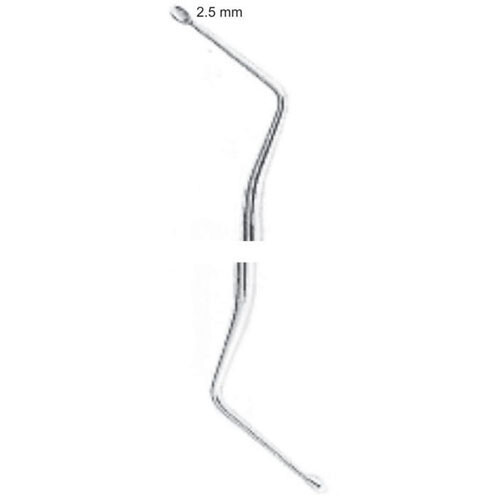cureta hemingway acero inox: 3,5 mm cureta hemingway acero inox: 3,5 mm