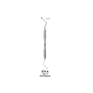 cureta hemingway acero inox: 4,0 mm