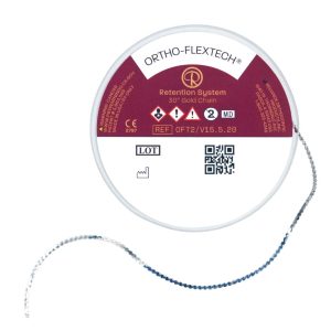 ortho flextech retenedor lingual oro grabado rollo 75cm